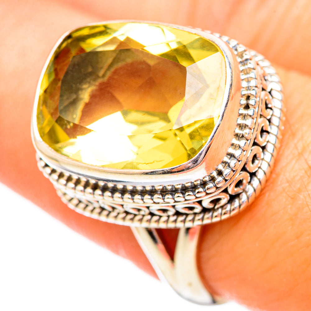 Citrine Rings handcrafted by Ana Silver Co - RING115139
