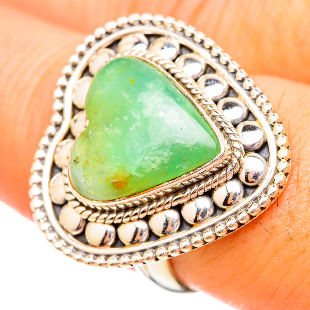 Peruvian Opal Rings handcrafted by Ana Silver Co - RING115148