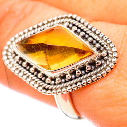 Citrine Rings handcrafted by Ana Silver Co - RING115150