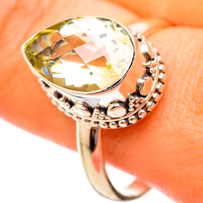 Citrine Rings handcrafted by Ana Silver Co - RING115163