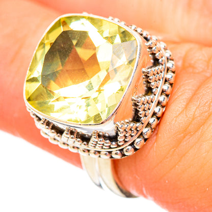 Citrine Rings handcrafted by Ana Silver Co - RING115164