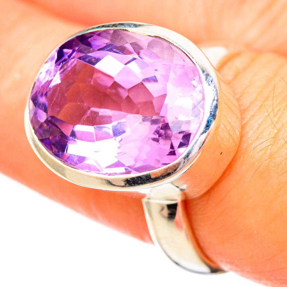 Amethyst Rings handcrafted by Ana Silver Co - RING115180