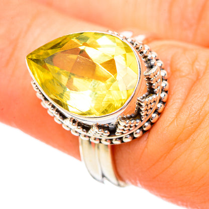 Citrine Rings handcrafted by Ana Silver Co - RING115186
