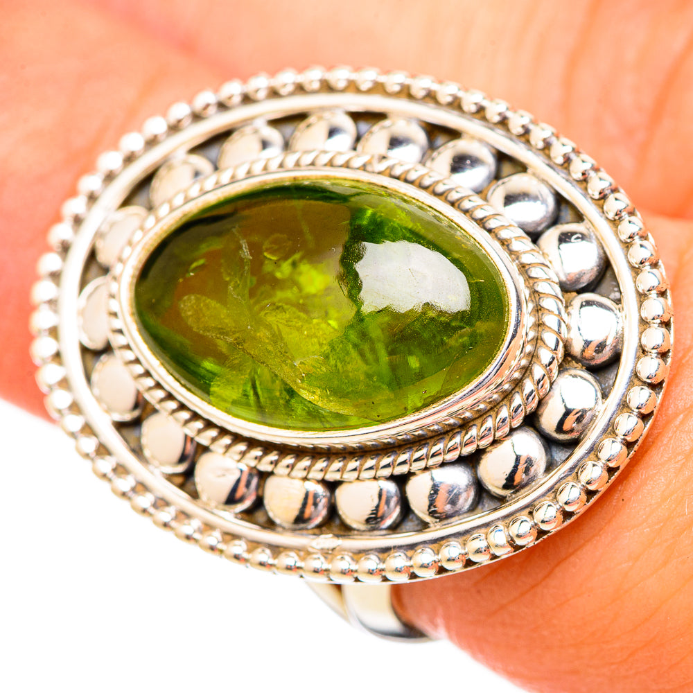 Peridot Rings handcrafted by Ana Silver Co - RING115194