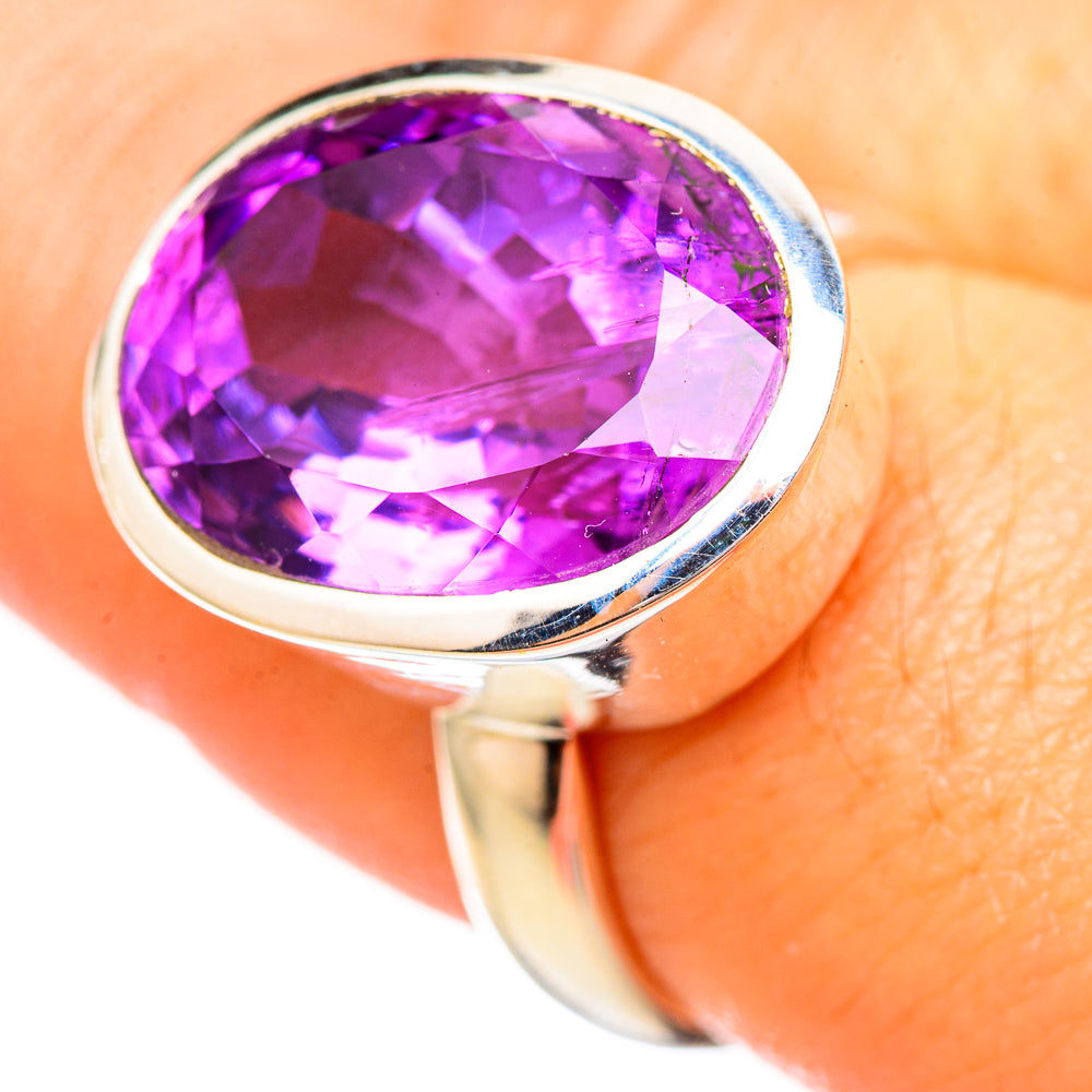 Amethyst Rings handcrafted by Ana Silver Co - RING115200