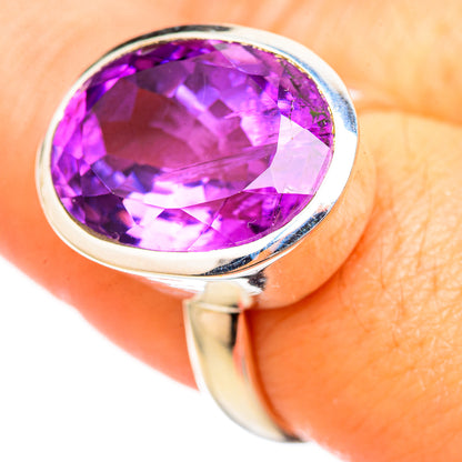 Amethyst Rings handcrafted by Ana Silver Co - RING115200