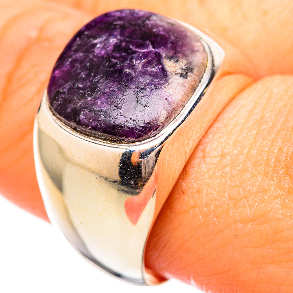 Charoite Rings handcrafted by Ana Silver Co - RING115201
