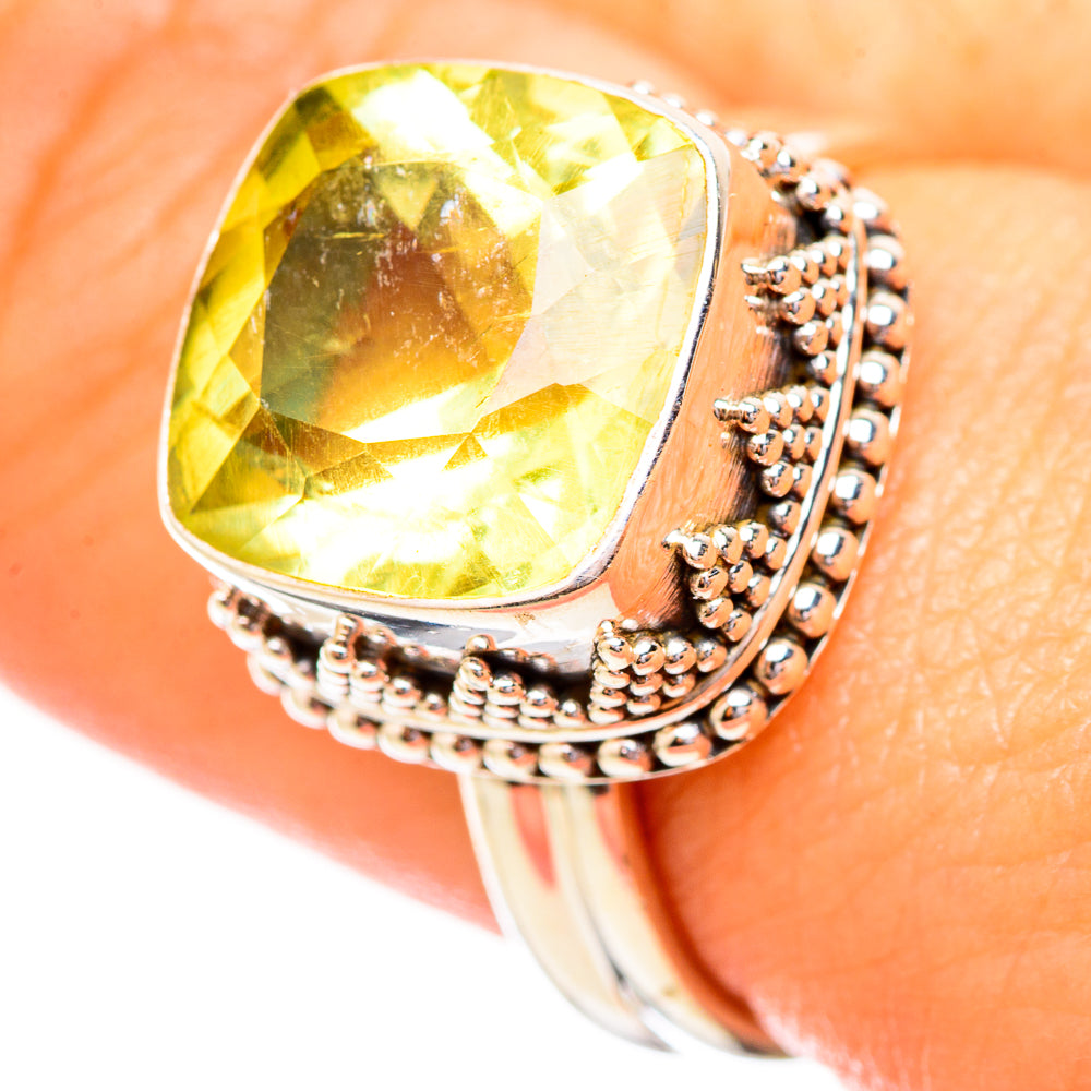Citrine Rings handcrafted by Ana Silver Co - RING115207