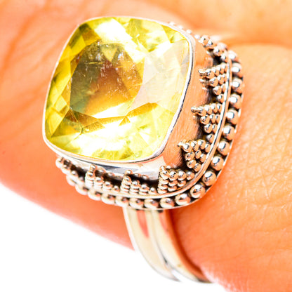Citrine Rings handcrafted by Ana Silver Co - RING115207