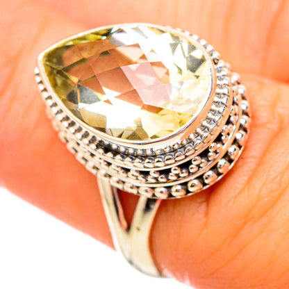 Citrine Rings handcrafted by Ana Silver Co - RING115228