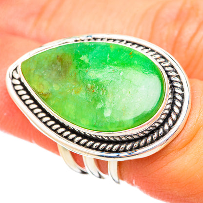Peruvian Opal Rings handcrafted by Ana Silver Co - RING115261