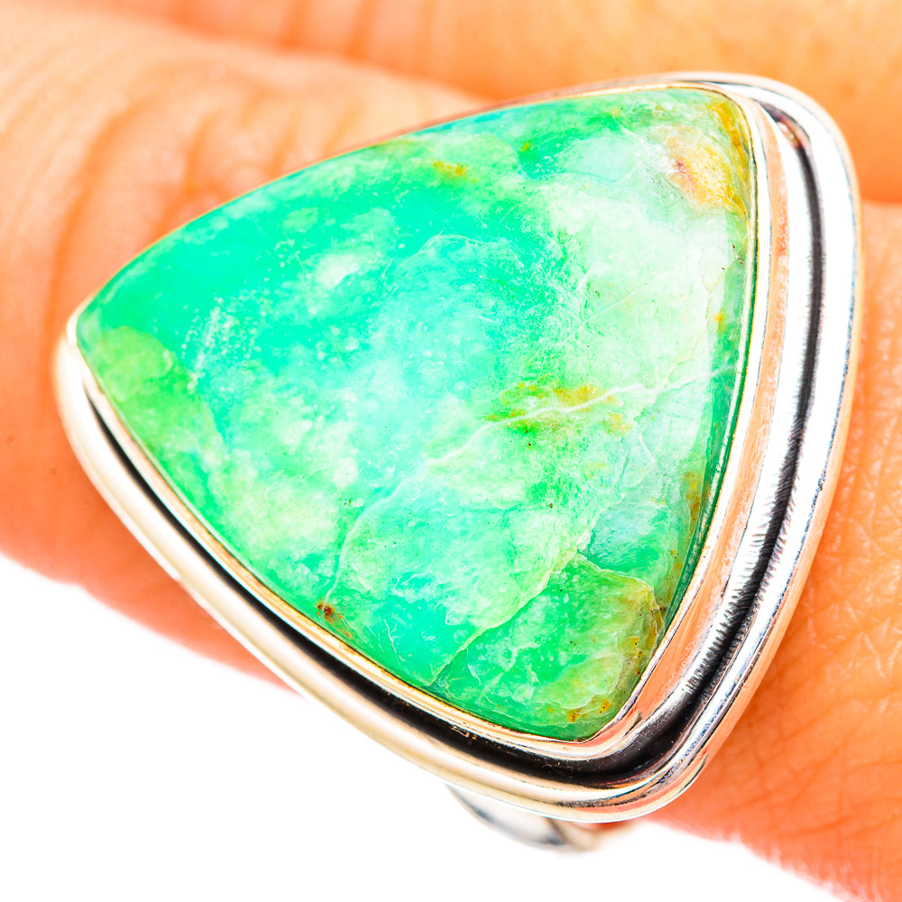 Peruvian Opal Rings handcrafted by Ana Silver Co - RING115275