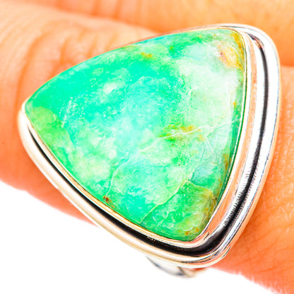 Peruvian Opal Rings handcrafted by Ana Silver Co - RING115275