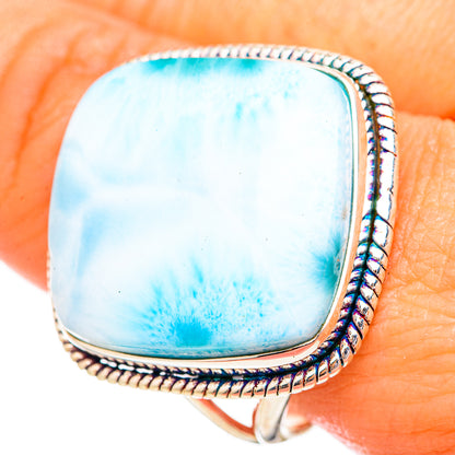 Larimar Rings handcrafted by Ana Silver Co - RING115284