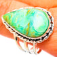 Peruvian Opal Rings handcrafted by Ana Silver Co - RING115287