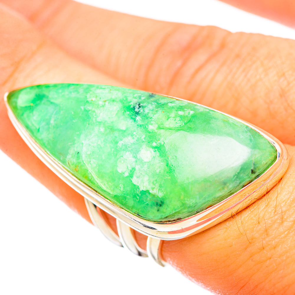 Peruvian Opal Rings handcrafted by Ana Silver Co - RING115288