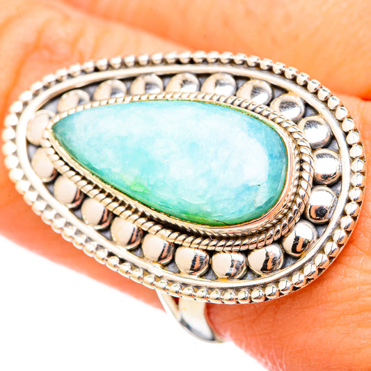 Peruvian Opal Rings handcrafted by Ana Silver Co - RING115297