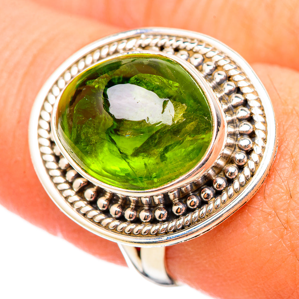 Peridot Rings handcrafted by Ana Silver Co - RING115300