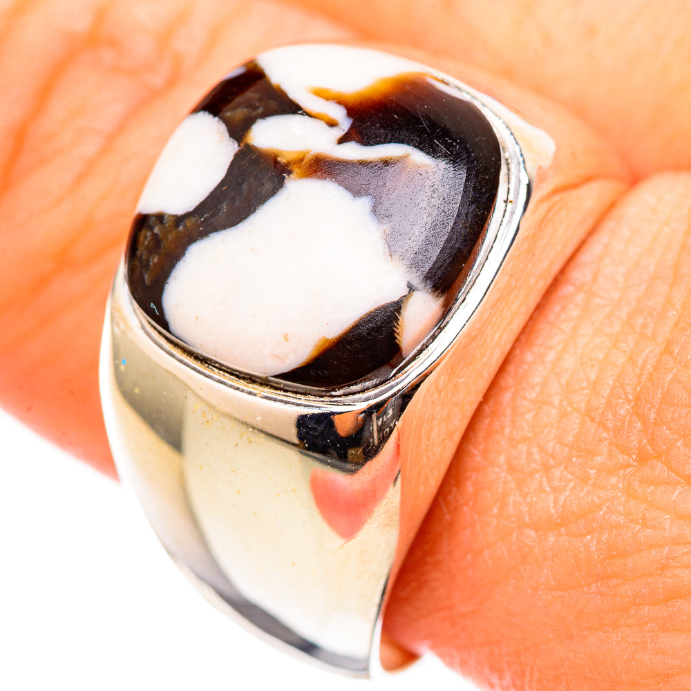 Peanut Wood Jasper Rings handcrafted by Ana Silver Co - RING115303