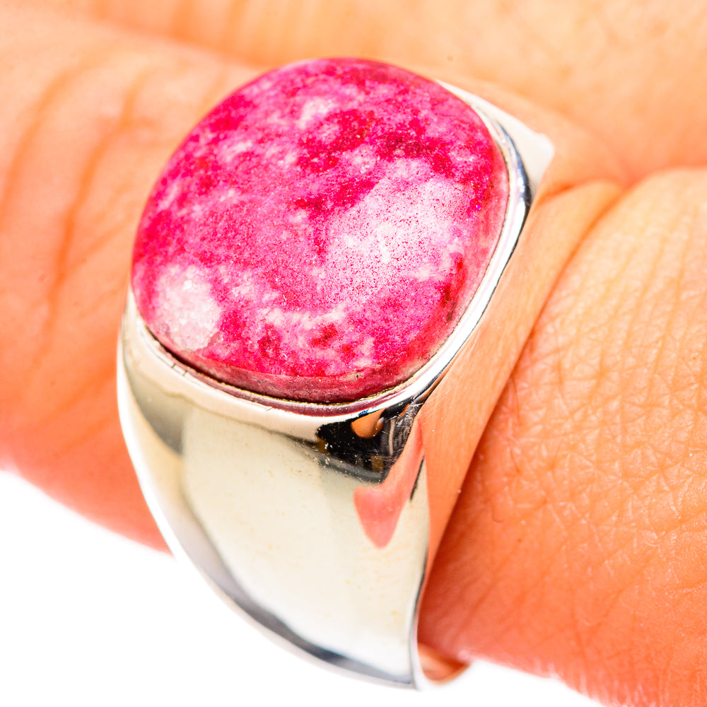 Thulite Rings handcrafted by Ana Silver Co - RING115306