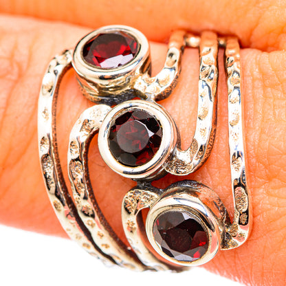 Garnet Rings handcrafted by Ana Silver Co - RING115310