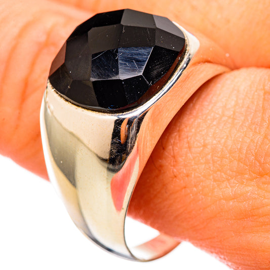 Black Onyx Rings handcrafted by Ana Silver Co - RING115313