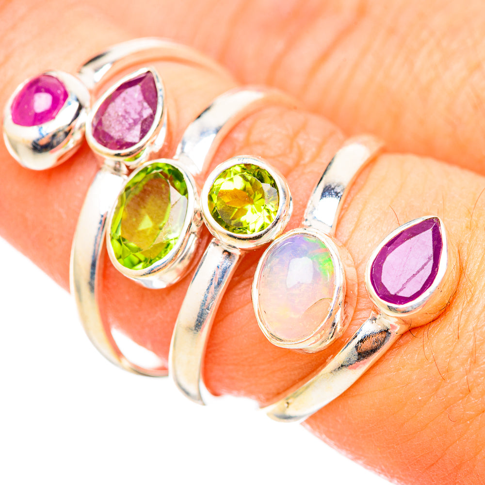 Peridot Rings handcrafted by Ana Silver Co - RING115317
