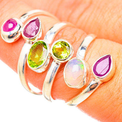 Peridot Rings handcrafted by Ana Silver Co - RING115317