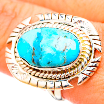 Chrysocolla Rings handcrafted by Ana Silver Co - RING115323