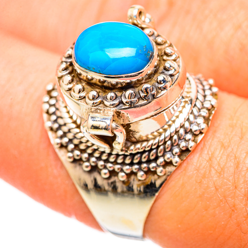 Chrysocolla Rings handcrafted by Ana Silver Co - RING115325