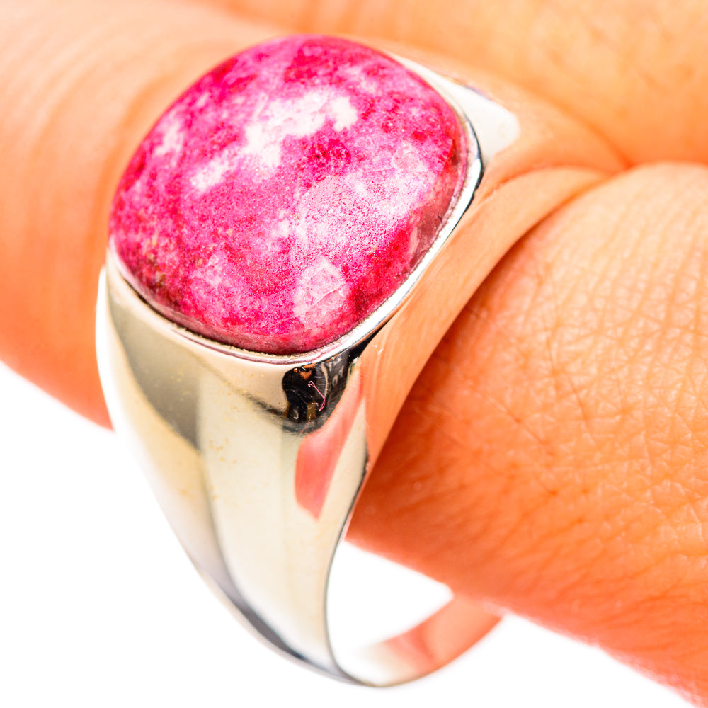 Thulite Rings handcrafted by Ana Silver Co - RING115335