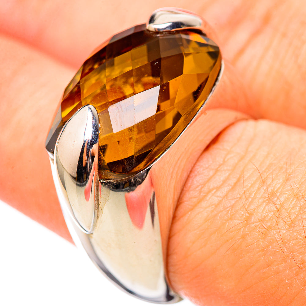 Citrine Rings handcrafted by Ana Silver Co - RING115359
