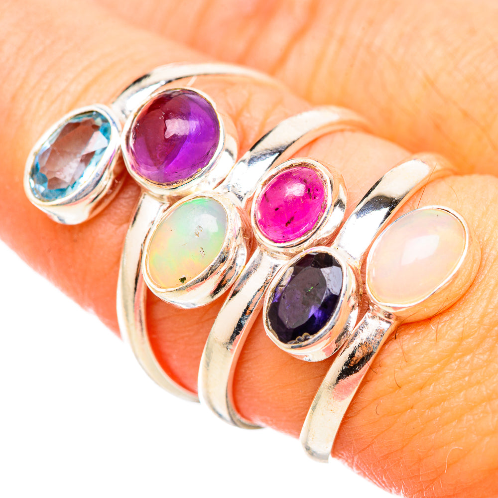 Amethyst Rings handcrafted by Ana Silver Co - RING115373