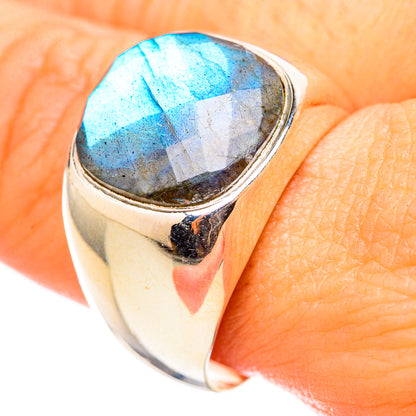 Labradorite Rings handcrafted by Ana Silver Co - RING115381