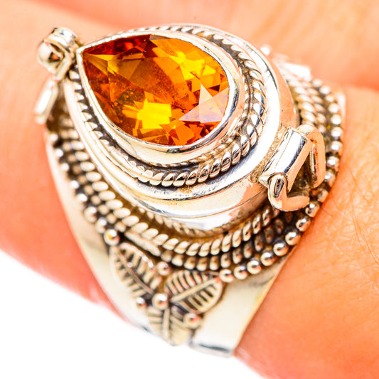 Mandarin Citrine Rings handcrafted by Ana Silver Co - RING115386