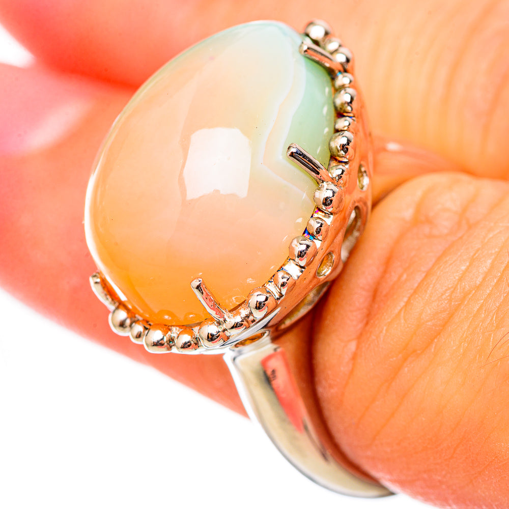 Ocean Jasper Rings handcrafted by Ana Silver Co - RING115402
