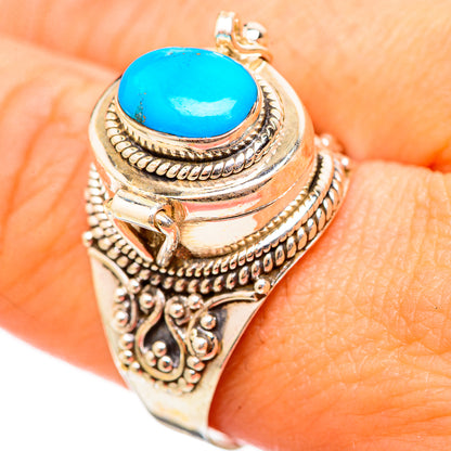 Chrysocolla Rings handcrafted by Ana Silver Co - RING115406
