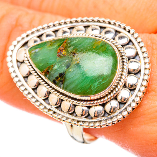 Peruvian Opal Rings handcrafted by Ana Silver Co - RING115410