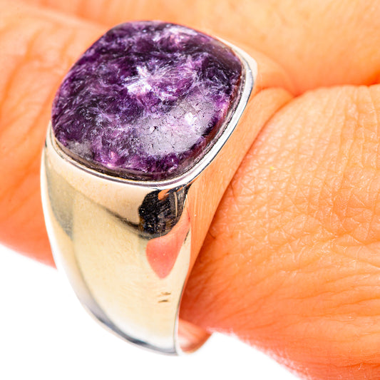 Sugilite Rings handcrafted by Ana Silver Co - RING115441