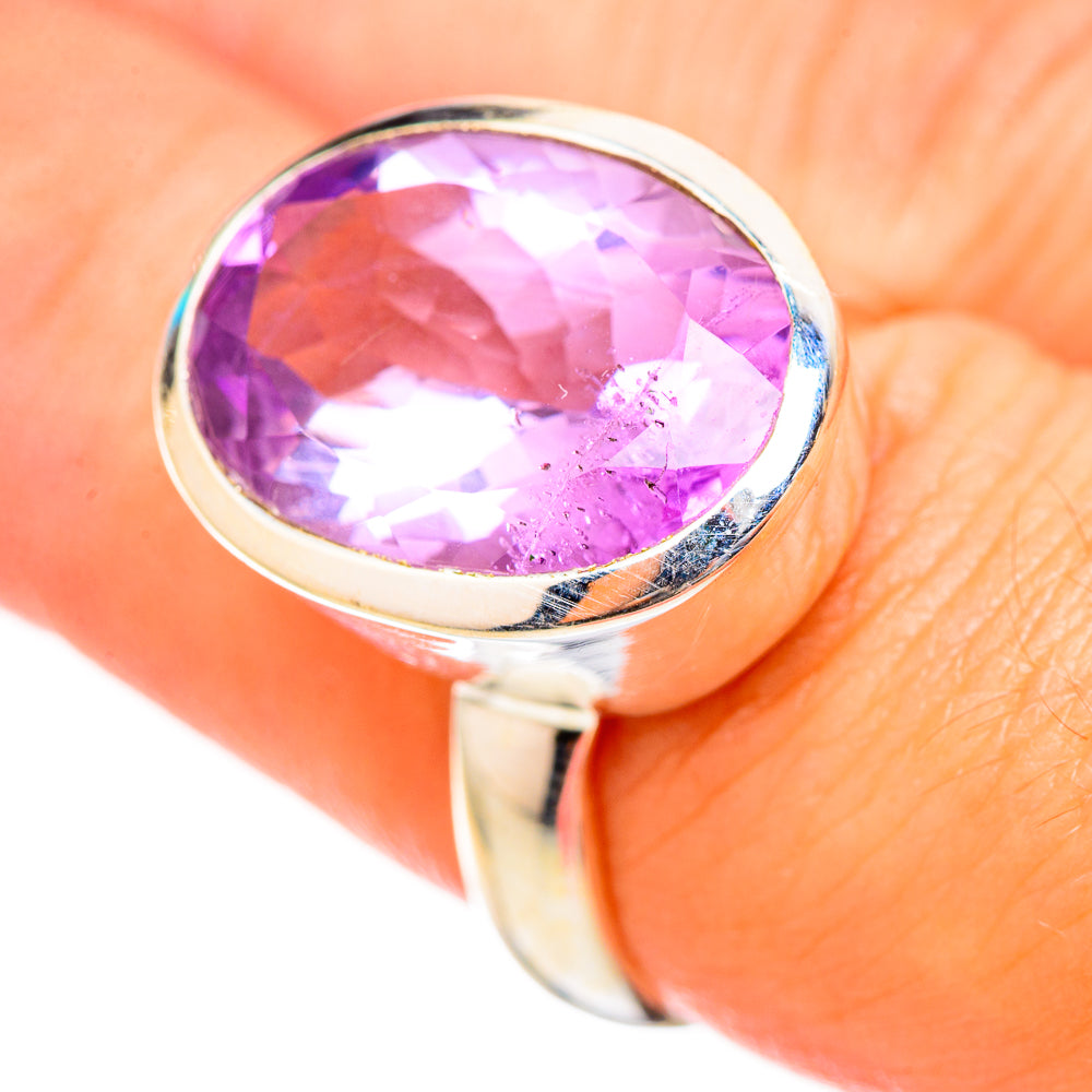 Amethyst Rings handcrafted by Ana Silver Co - RING115442