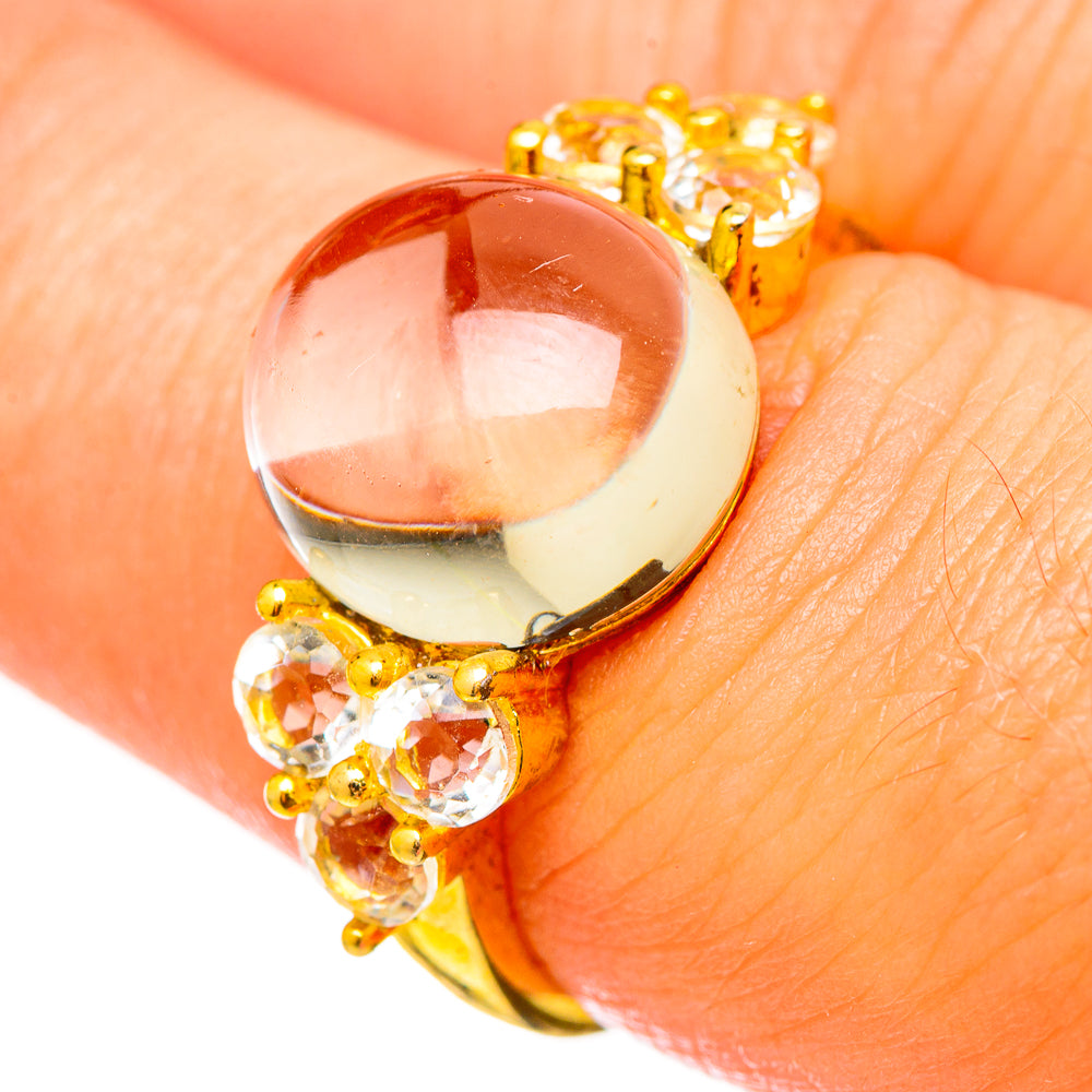 Aquamarine Rings handcrafted by Ana Silver Co - RING115445