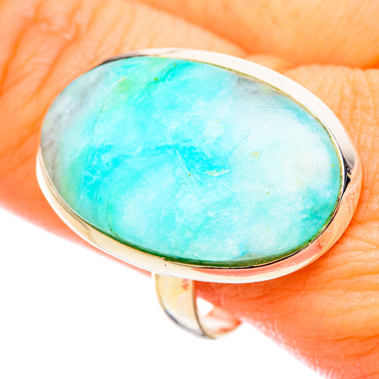 Peruvian Opal Rings handcrafted by Ana Silver Co - RING115451