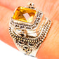 Mandarin Citrine Rings handcrafted by Ana Silver Co - RING115458