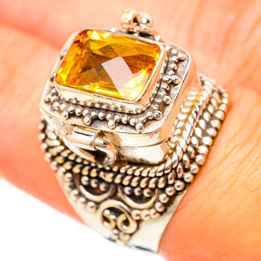 Mandarin Citrine Rings handcrafted by Ana Silver Co - RING115458