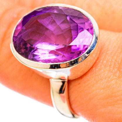 Amethyst Rings handcrafted by Ana Silver Co - RING115462
