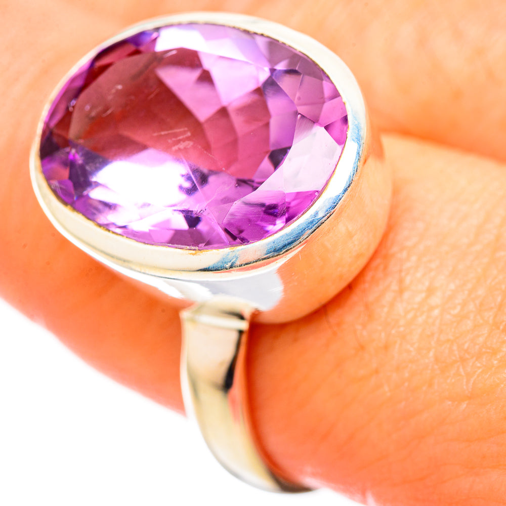 Amethyst Rings handcrafted by Ana Silver Co - RING115480