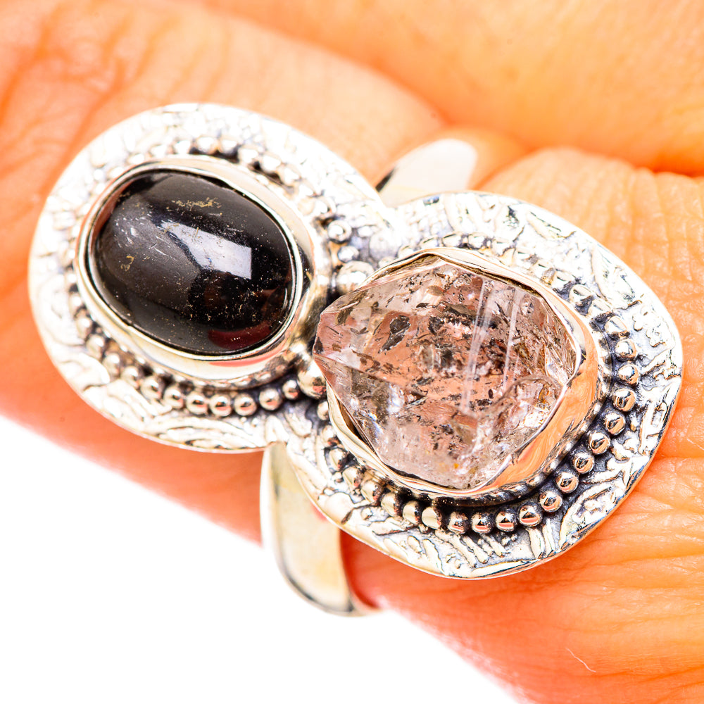 Herkimer Diamond Rings handcrafted by Ana Silver Co - RING115482