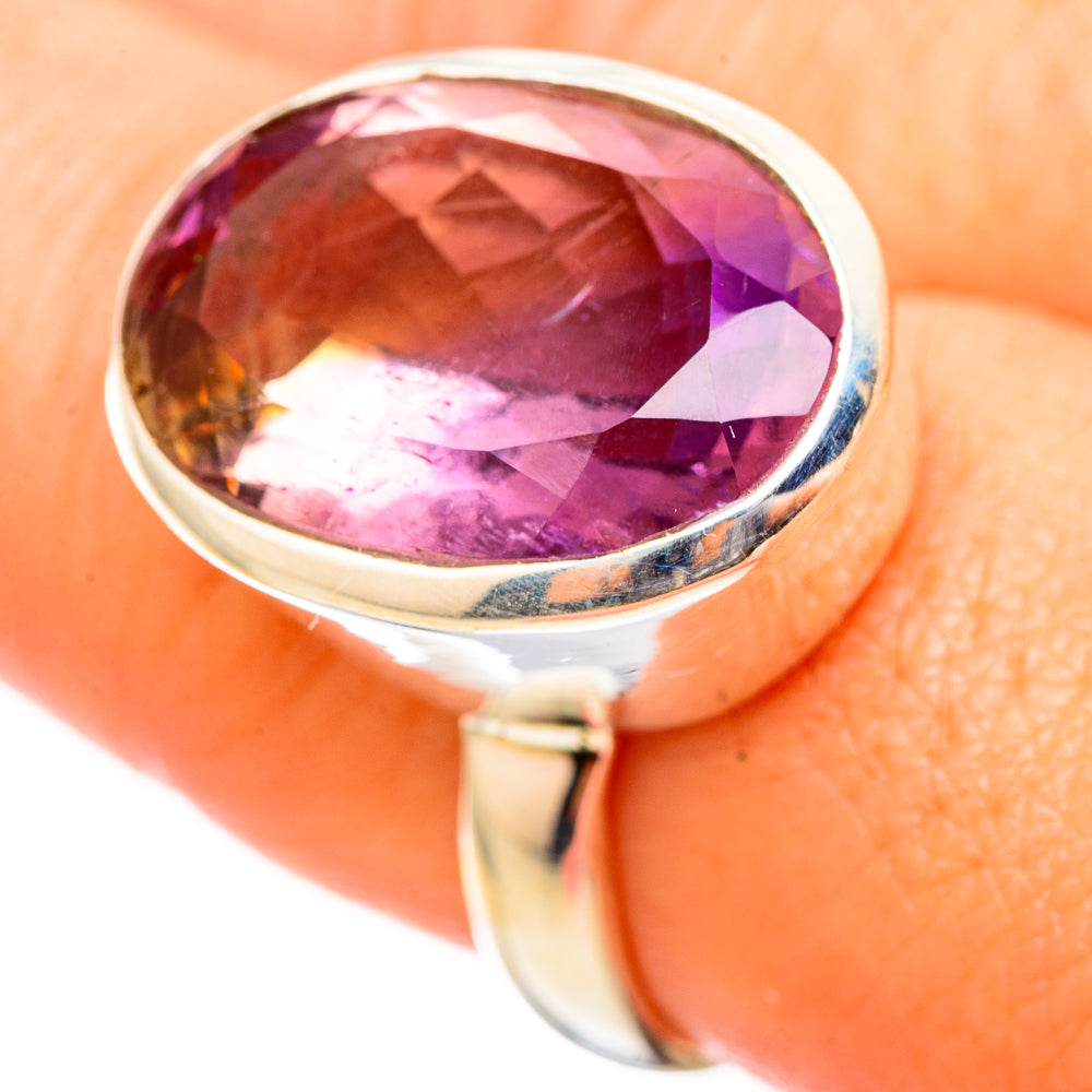 Ametrine Rings handcrafted by Ana Silver Co - RING115496