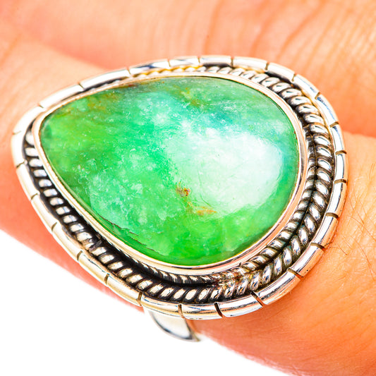 Peruvian Opal Rings handcrafted by Ana Silver Co - RING115513