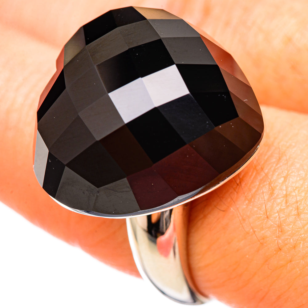 Black Onyx Rings handcrafted by Ana Silver Co - RING115517